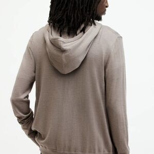 Mens ALL Saints Zip Up Hoodie, XL